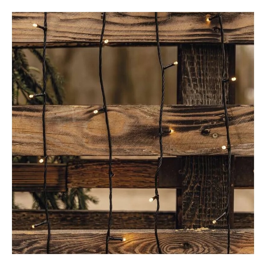 Guirlande de Noël extérieure 50xLED/5m IP44 blanc chaud