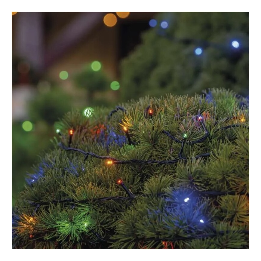 Guirlande de Noël extérieure 50xLED/5m IP44 multicolore