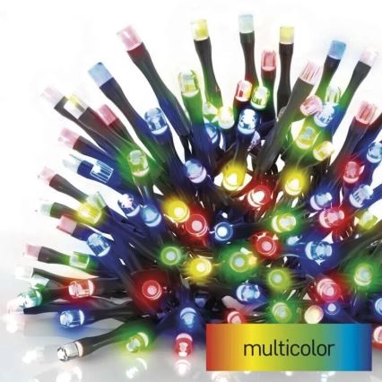 Guirlande de Noël extérieure 50xLED/5m IP44 multicolore