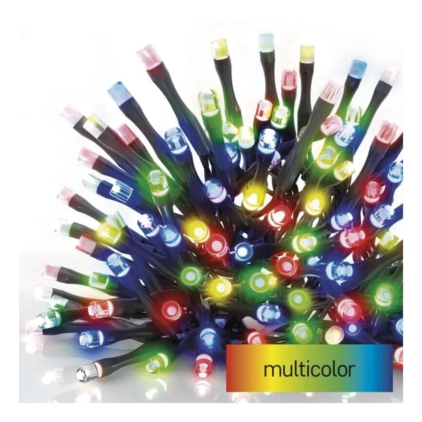 Guirlande de Noël extérieure 50xLED/5m IP44 multicolore