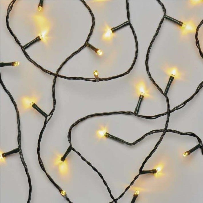 Guirlande Lumineuse Noël 2,7m Avec Pommes De Pin Et Baies - 50 LED Blanc Chaud | Décoration Intérieur/Extérieur, Sapin, Fenêtre, Porte - 13