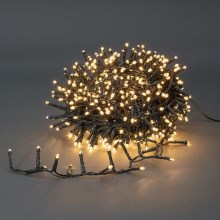 Guirlande de Noël extérieure LED 560xLED/7 fonctions 14m IP44 blanc chaud