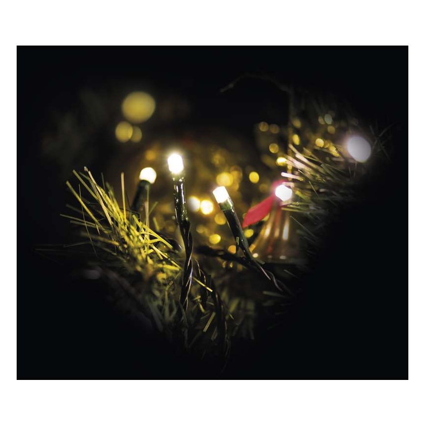 Guirlande de Noël extérieure LED 80xLED/13m IP44 blanc chaud