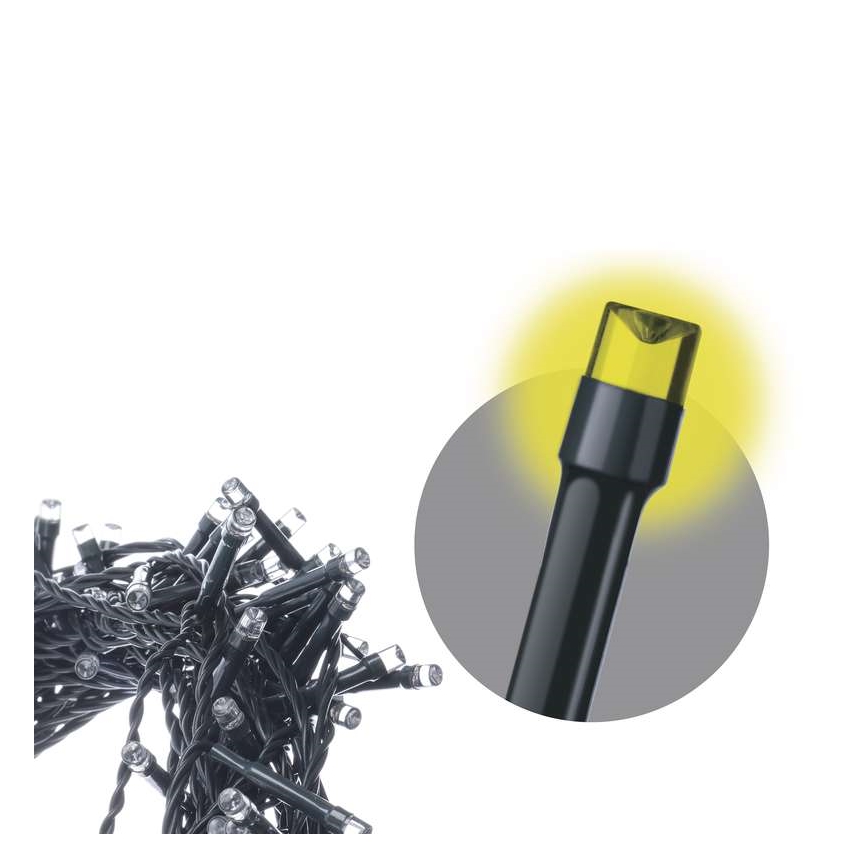 Guirlande de Noël extérieure LED 80xLED/13m IP44 blanc chaud
