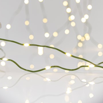 Guirlande de Noël extérieure LINE 700xLED/8 fonctions 40 m IP44 blanc chaud