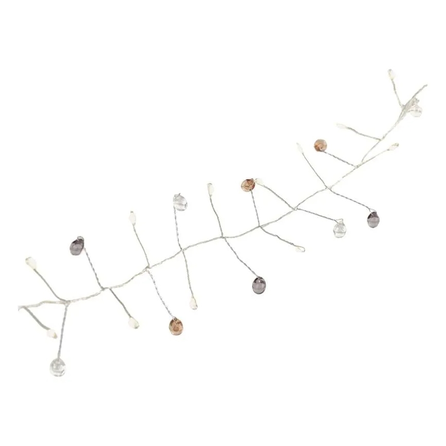 Guirlande de Noël LED 40xLED/3xAA 1,5 m blanc chaud