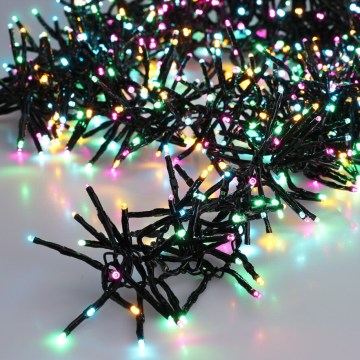 Guirlande de Noël LED d'extérieur 576xLED/230V/8 fonctions 7,2 m IP44 multicolore