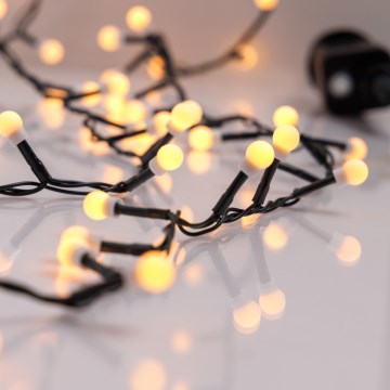 Guirlande de Noël LED d'extérieur LINE 500 LED 17,97 m IP44 blanc chaud