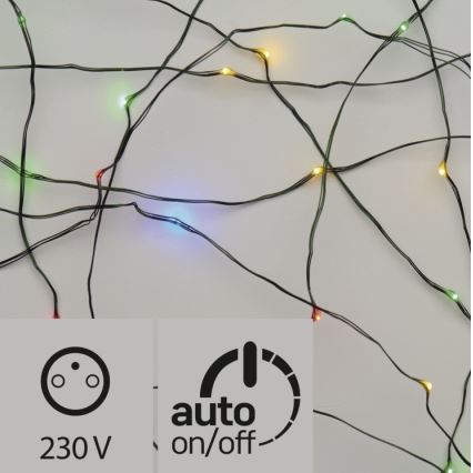 Guirlande de Noël LED extérieur 150xLED 20m IP44 multicolore