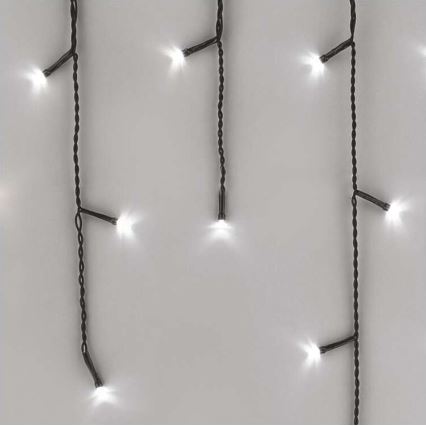 Guirlande de Noël LED extérieur 200xLED/8 modes 8,6m IP44 blanc froid