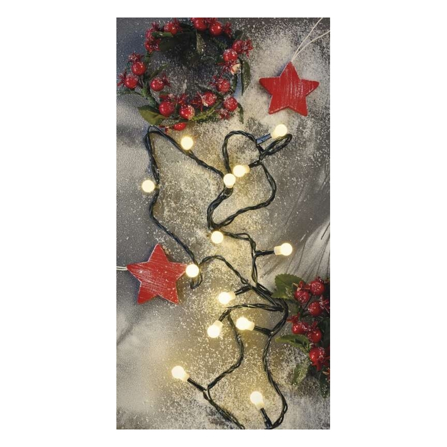 Guirlande de Noël LED extérieur 480xLED/53m IP44 blanc chaud