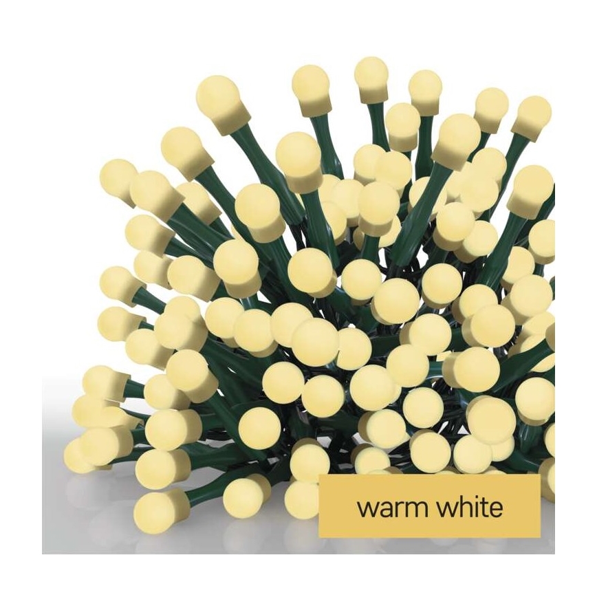 Guirlande de Noël LED extérieur 480xLED/53m IP44 blanc chaud