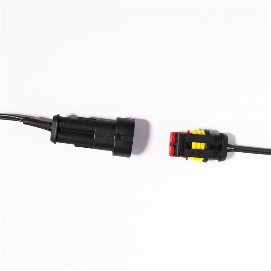 Guirlande de Noël LED extérieure CONE FILAMENT 20xE10 19m transparent/blanc chaud IP44, Made in the EU