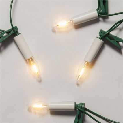 Guirlande de Noël LED FELICIA FILAMENT 16xLED 13,5m blanc chaud - fabriqué en Europe