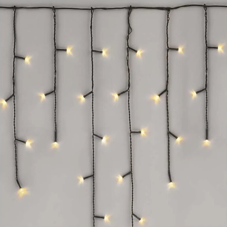 Guirlande de Noël LED pour extérieur 100xLED/2,5x0,9m IP44 blanc chaud
