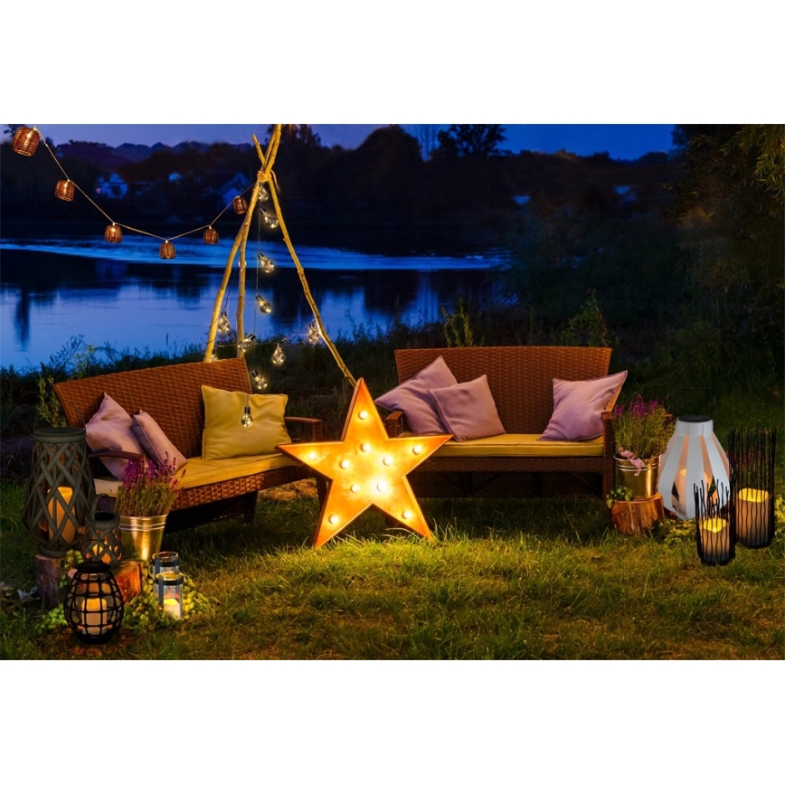 Guirlande décorative à LED SMOLDER 5,3 m 20xLED/2,7W/230V