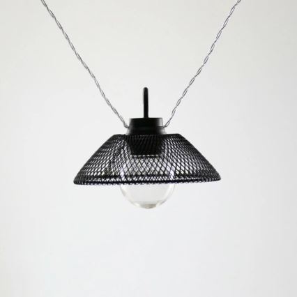 Guirlande décorative ASTRA 10xLED/2xAA 2,1 m noir