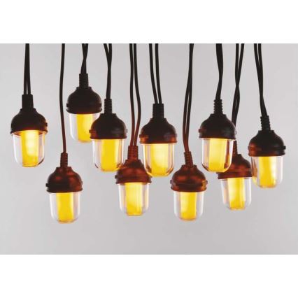 Guirlande décorative d'extérieur 100xLED/9,5m IP44