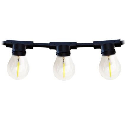 Guirlande décorative d'extérieur MIMOSA 20xE27/1,3W/230V IP44 10m
