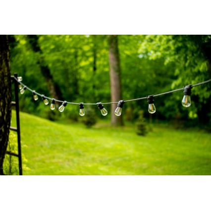 Guirlande décorative d'extérieur MIMOSA 20xE27/1,3W/230V IP44 10m