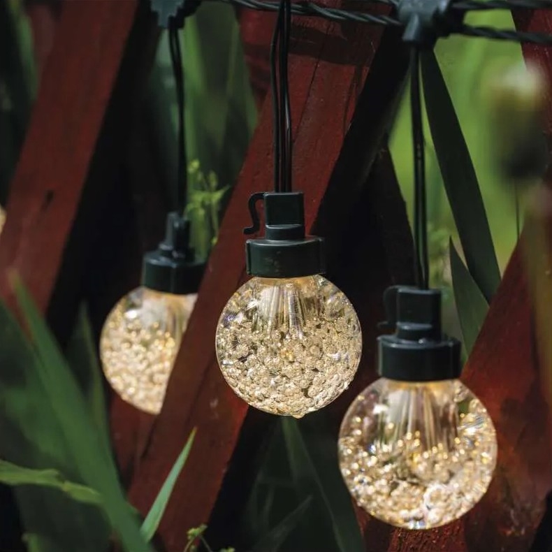 Guirlande décorative extérieure 20xLED/12,6m IP44 blanc chaud