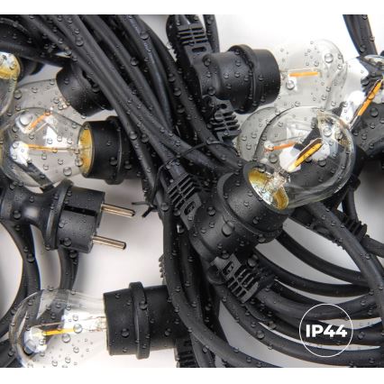 Guirlande décorative extérieure MIMOSA 10xE27/1,3W/230V IP44 10 m