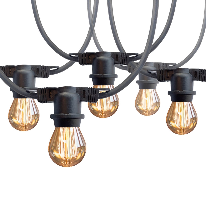 Guirlande décorative extérieure MIMOSA 10xE27/1,3W/230V IP44 10 m