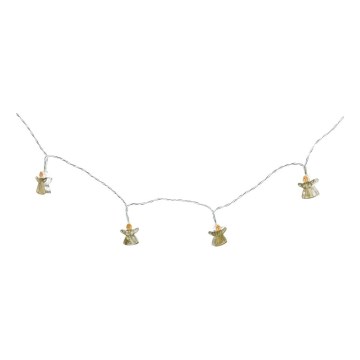 Guirlande décorative LED 10xLED/2xAA 1,65m blanc chaud