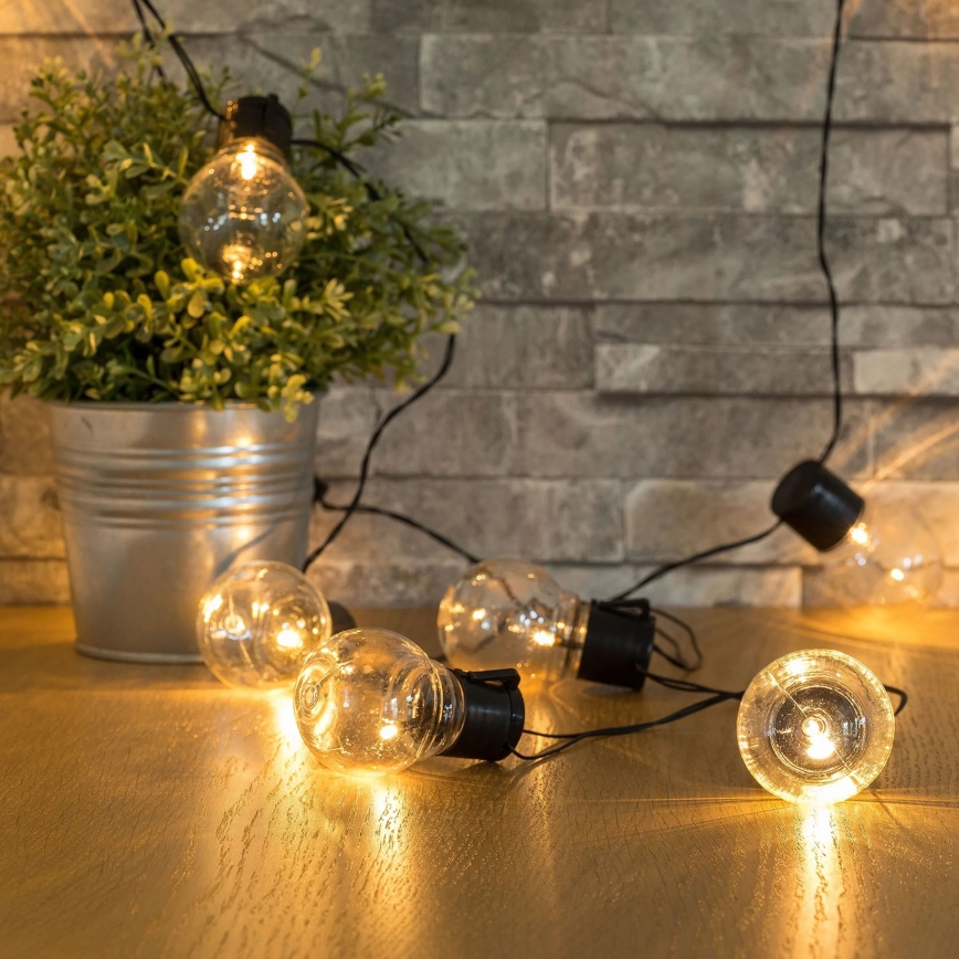 Guirlande décorative solaire LED/1,2V 300 mAh 3,8 m IP44