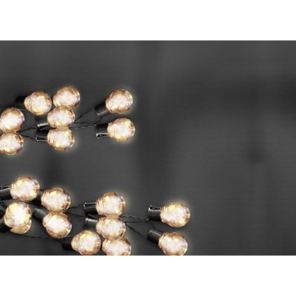 Guirlande décorative solaire LED/1,2V 300 mAh 3,8 m IP44