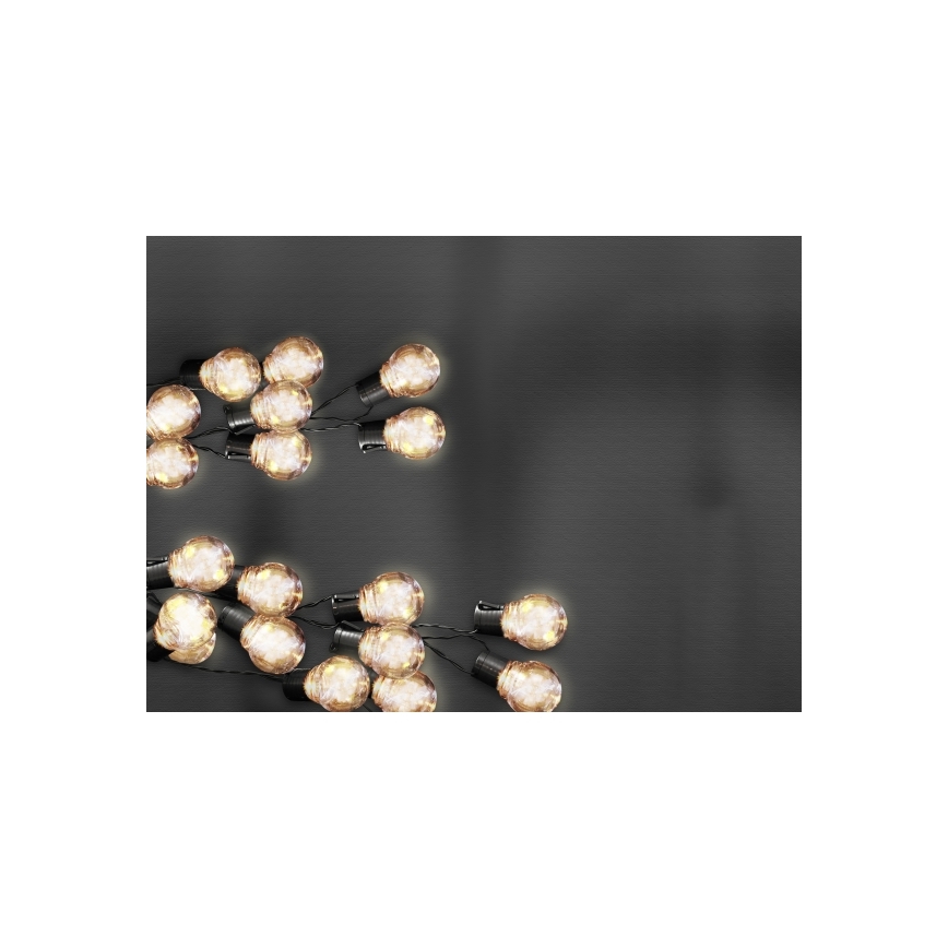 Guirlande décorative solaire LED/1,2V 300 mAh 3,8 m IP44