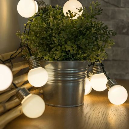 Guirlande décorative solaire LED/1,2V 300 mAh 3,8 m IP44