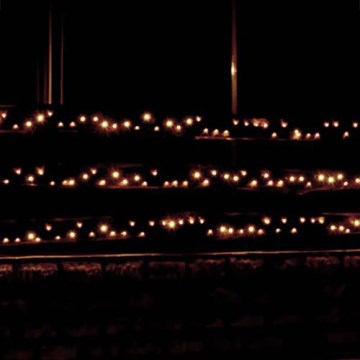 Guirlande extérieure 70m 1000xLED/0,06W/230V blanc chaud IP44