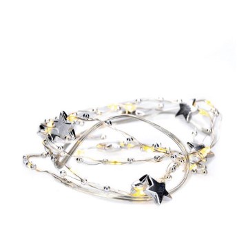 Guirlande LED 20xLED/2xAA 1,5m blanc chaud