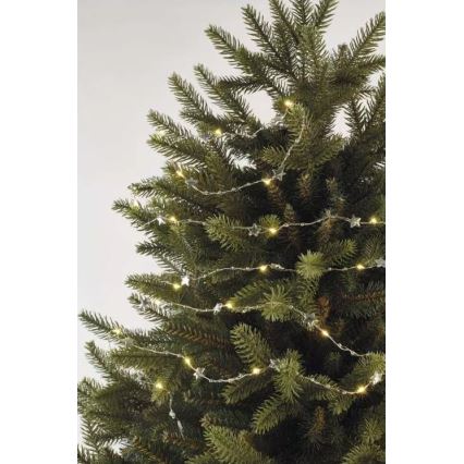 Guirlande LED 20xLED/2xAA 2,2 m blanc chaud