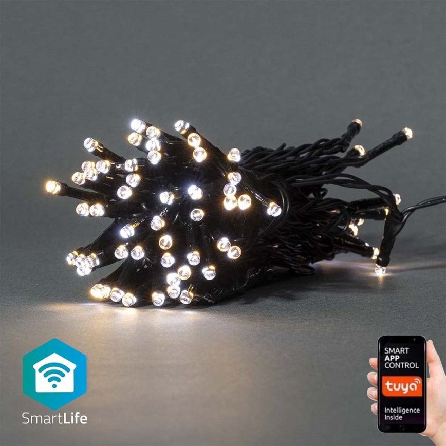 Guirlande LED de Noël 50xLED/8 fonctions 5m IP65 Wi-Fi Tuya
