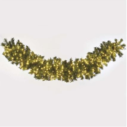 Guirlande LED de Noël d'extérieur 400xLED/13m IP44 blanc chaud