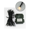 Guirlande LED de Noël pour extérieur 100xLED/2 fonctions/3xAA 10,8m IP44 blanc chaud