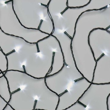 Guirlande LED de Noël pour l'extérieur 120 LED / 17 m IP44, blanc froid