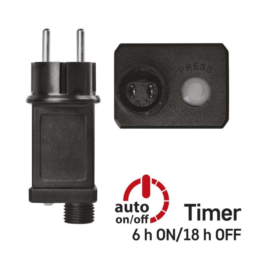 Guirlande LED d'extérieur 100 LED / 15 m, IP44, blanc chaud