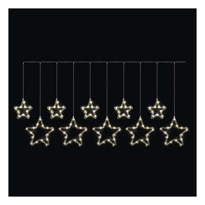 Guirlande LED d'extérieur 125xLED/1,9m IP44 blanc chaud