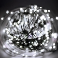 Guirlande LED d'extérieur 1500 LED/230 V, 8 fonctions, 153 m, IP44, blanc froid + télécommande