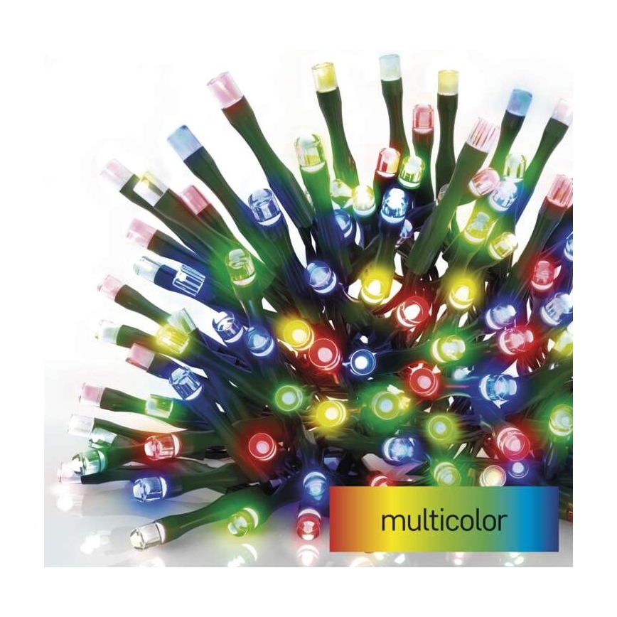 Guirlande LED d'extérieur 180xLED/23m IP44 multicolore