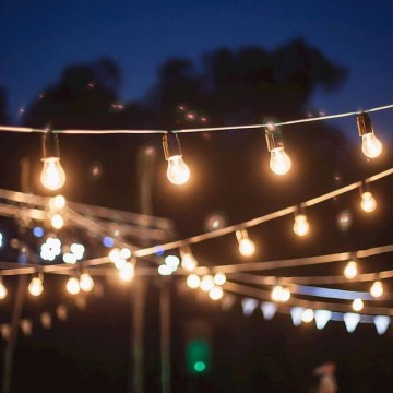 Guirlande LED d'extérieur GARLAND 12 m 10xE27/15W/230V IP44