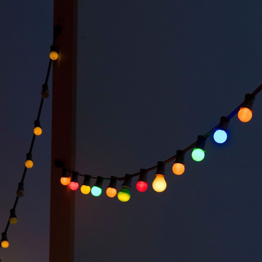 Guirlande LED d'extérieur STRING 10m 20xLED/0,5W/230V IP44