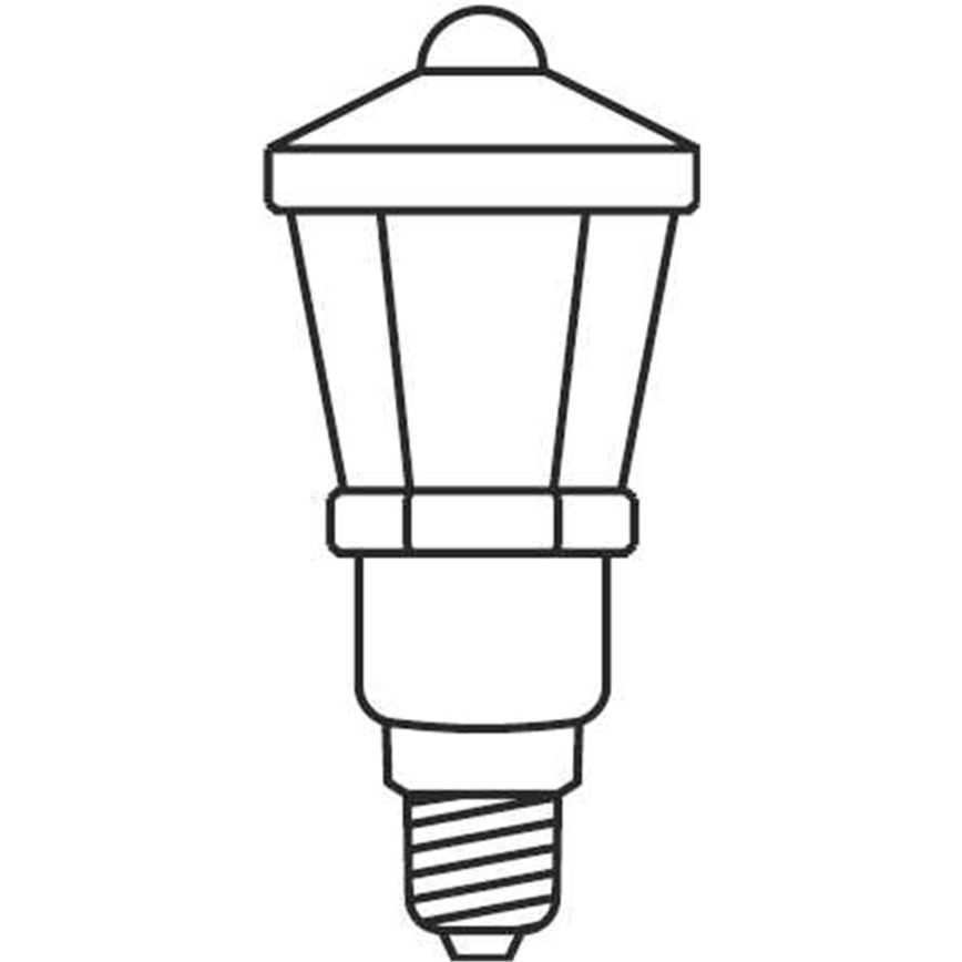 Guirlande LUCERNA, 12 ampoules E10, 10,7 m, blanc chaud, fabriquée en République tchèque