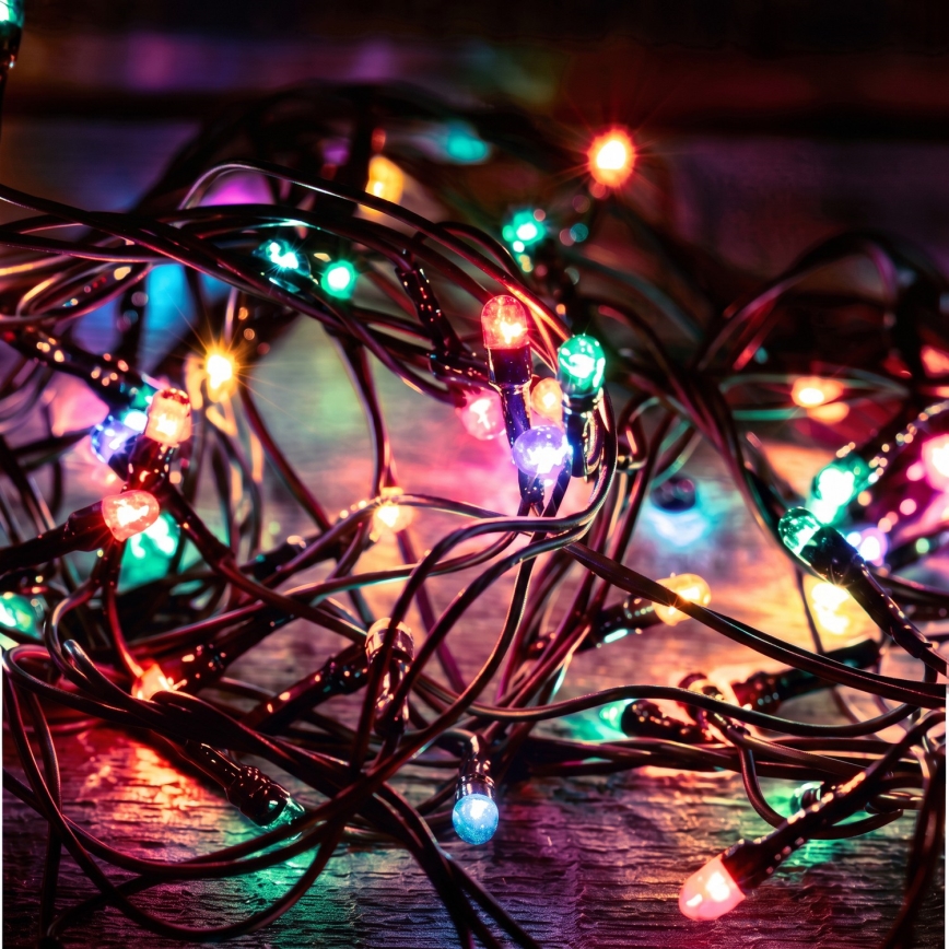 Guirlande lumineuse de Noël extérieure LED 1000xLED/230V 8+4 fonctions 75 m IP44 multicolore