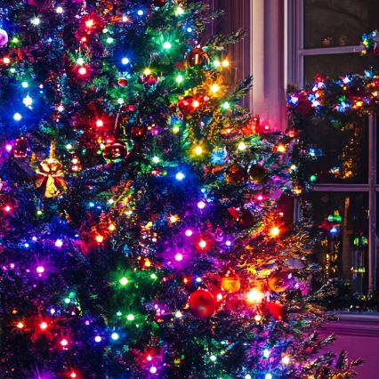 Guirlande lumineuse de Noël extérieure LED 500 LED/230 V 8 fonctions 53 m IP44 multicolore