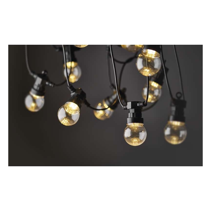 Guirlande lumineuse décorative LED d'extérieur 10xLED/10m IP44 transparente