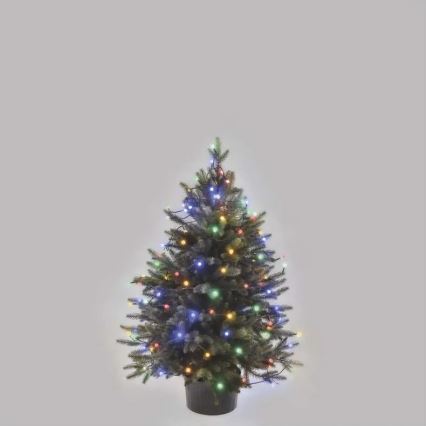 Guirlande lumineuse d'extérieur LED 80 LED, 8 modes, 13 m, multicolore, IP44